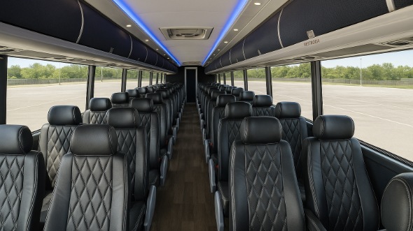 glenview 50 passenger charter bus rental