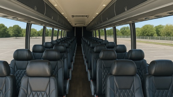 glenview 54 passenger charter bus rental