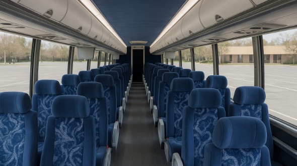 glenview 55 passenger charter bus rental