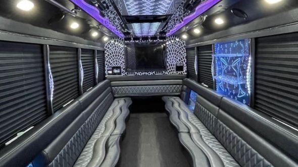 glenview party bus rental inside